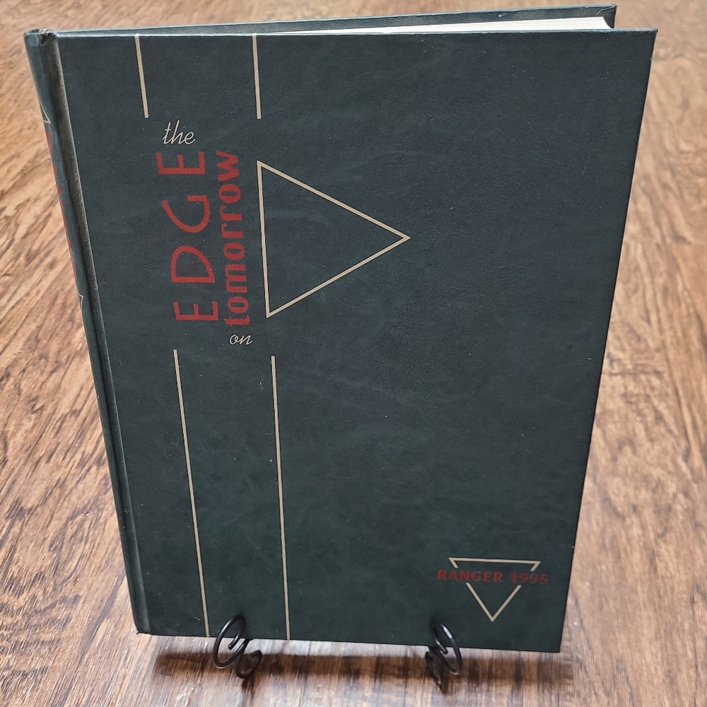 Kilgore College 1995 Ranger Yearbook Texas The Edge Tomorrow Academics 90s Green